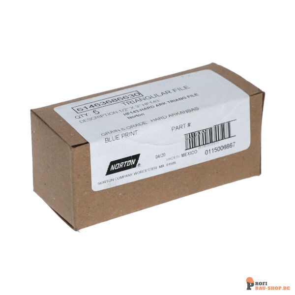 nortonschleifmittel/NORTON_schleifmittel_61463686630 90 Special stones Sharpening stones-Norton TRIANGULAR FILE-76.2x-HARD ARKANSAS_164918